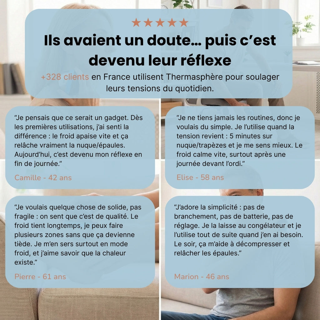 Thermasphère - Soulagez les tensions, raideurs et zones douloureuses du quotidien