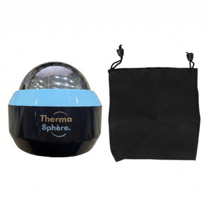 Pack une balle de massage Thermasphère chaud froid avec sa pochette de rangement noire
